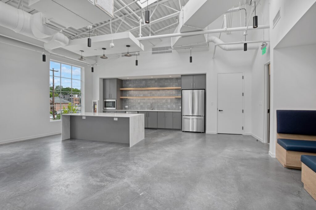 Premium kitchen with natural light.